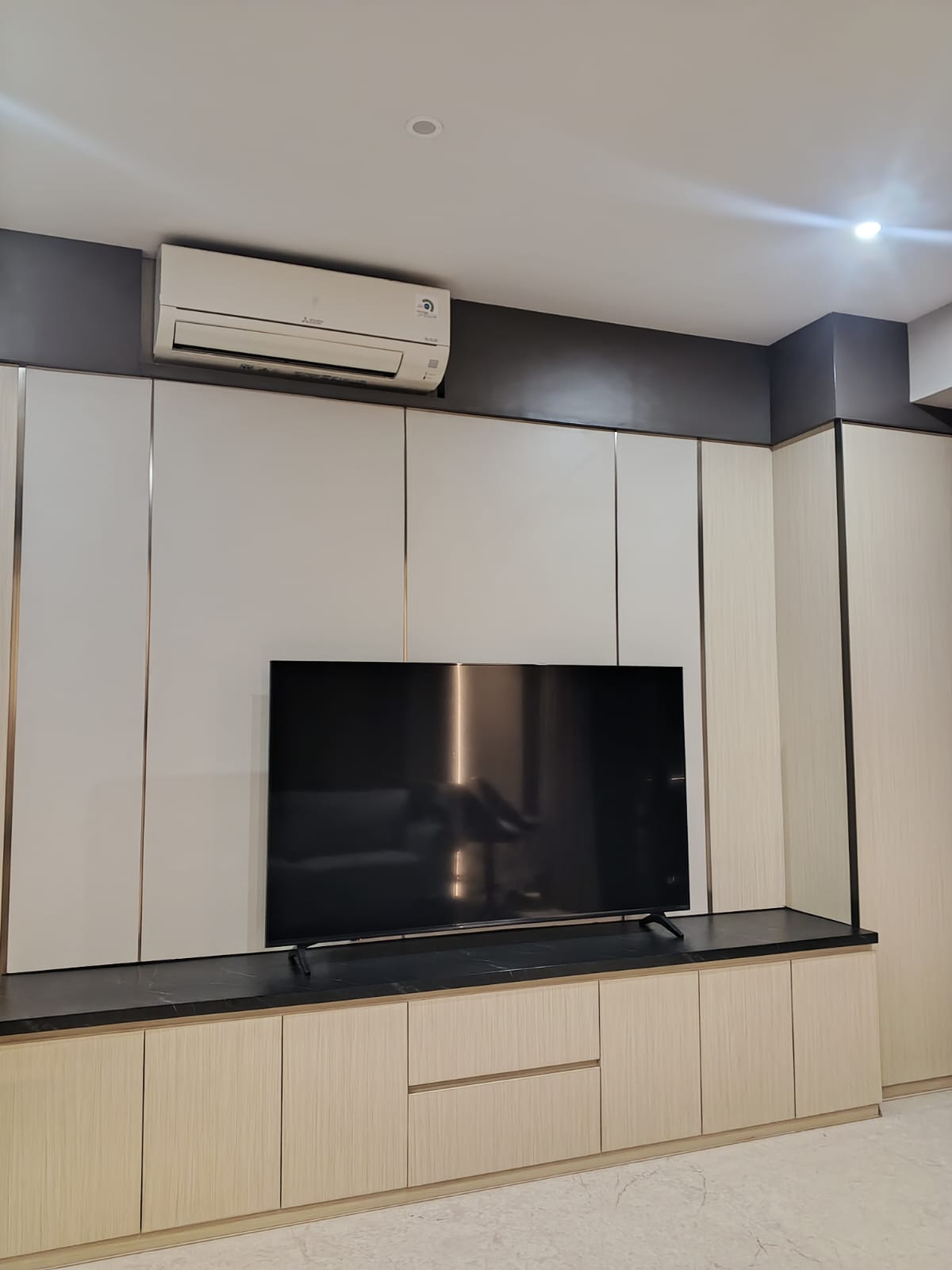 Proyek apartemen Yukata — ruang keluarga